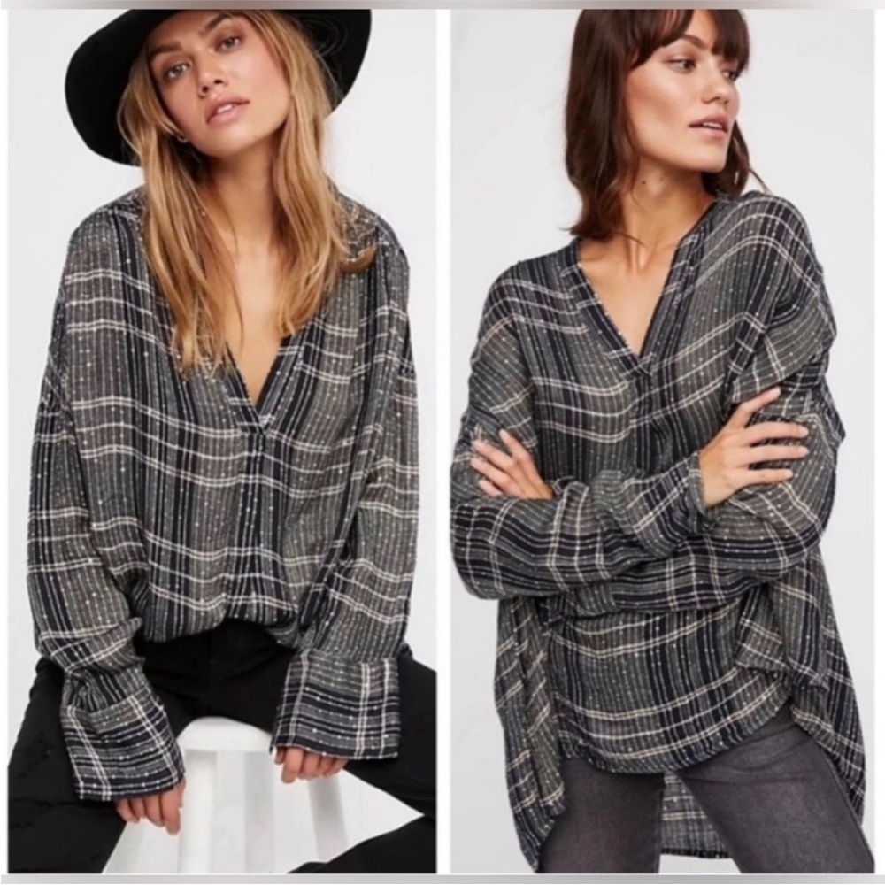 Free People fearless love sequence top - Picture 1 of 7